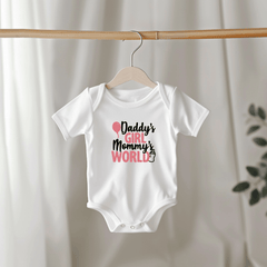 Baby's Favourite | Romper - Daddy's Girl, Mommy's World