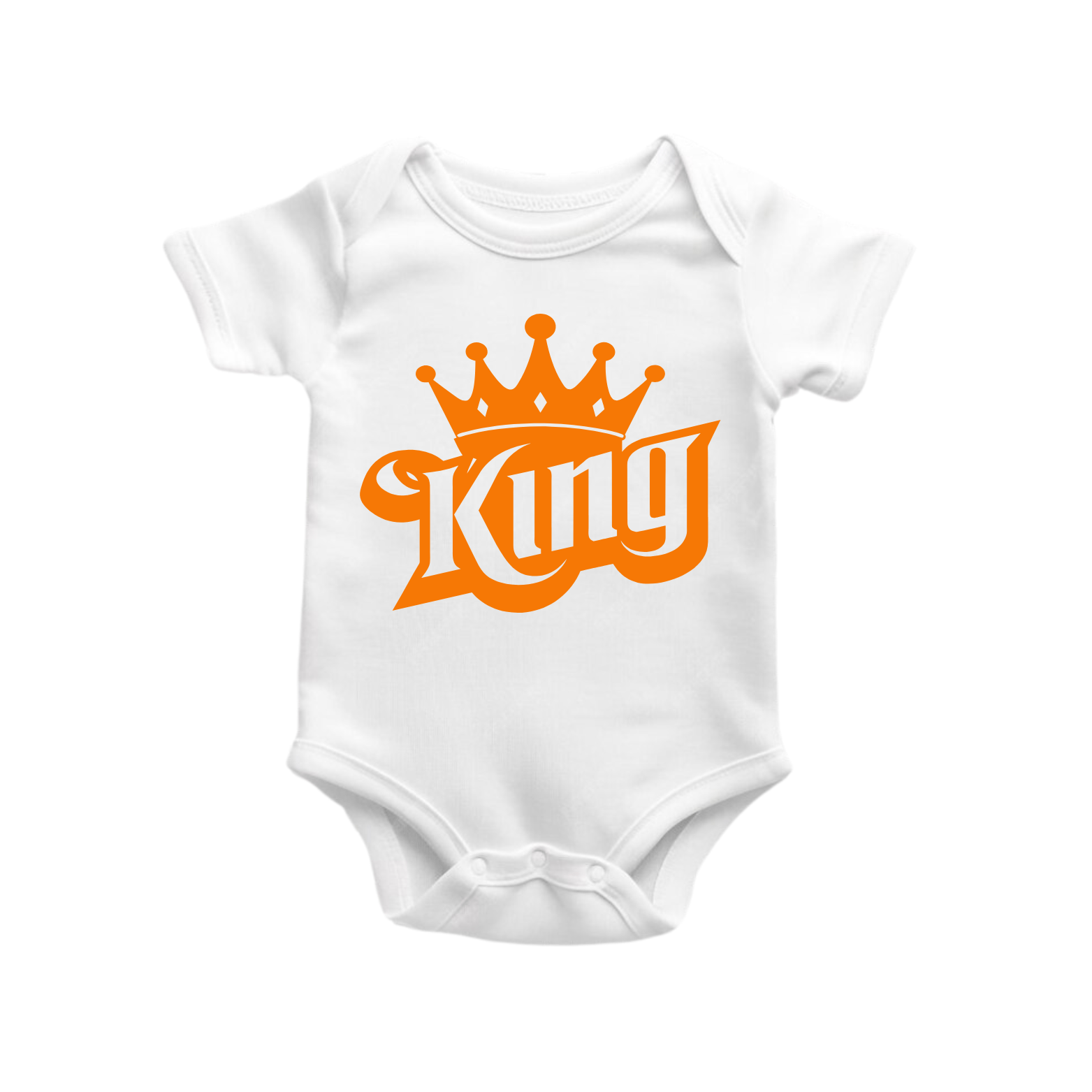 Baby's Favourite | Romper - King Orange