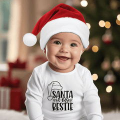 Baby's Favourite | Romper | Santa is my Bestie