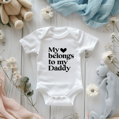 Babysfavourite.nl | Romper - My Heart Belongs To My Daddy