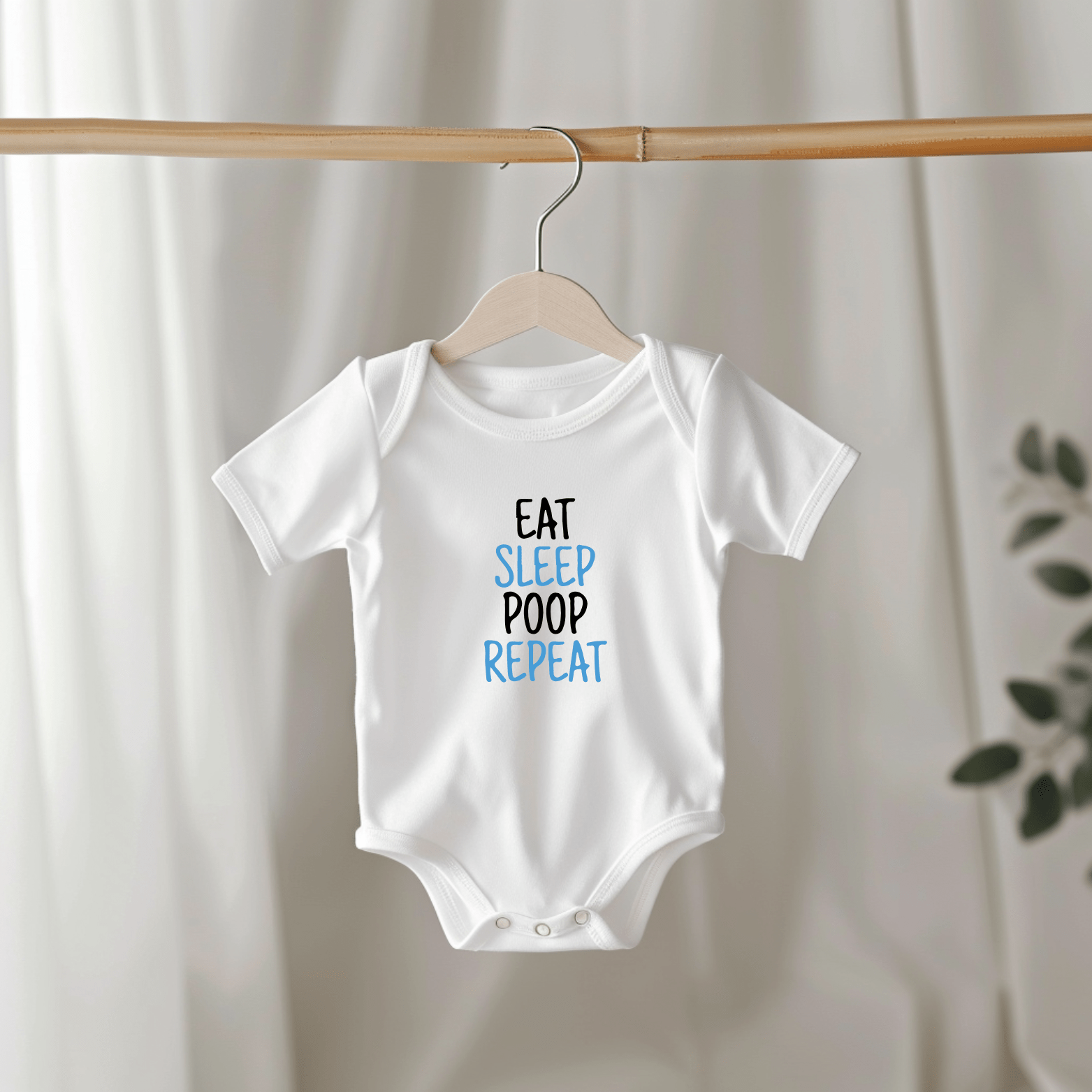 Baby's Favourite | Romper - Eat, Sleep, Poop, Repeat