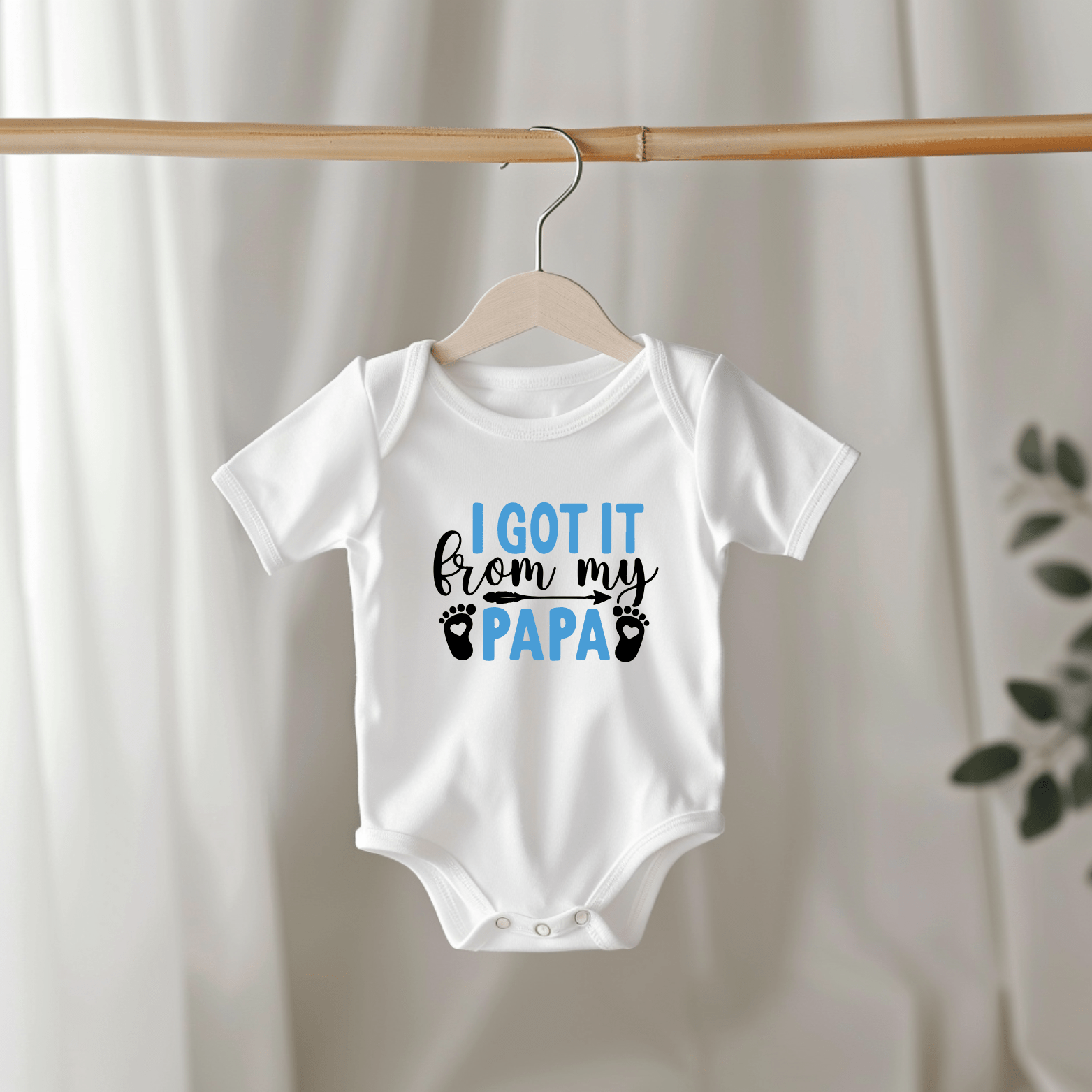 Baby's Favourite | Romper - I Got it From My Papa