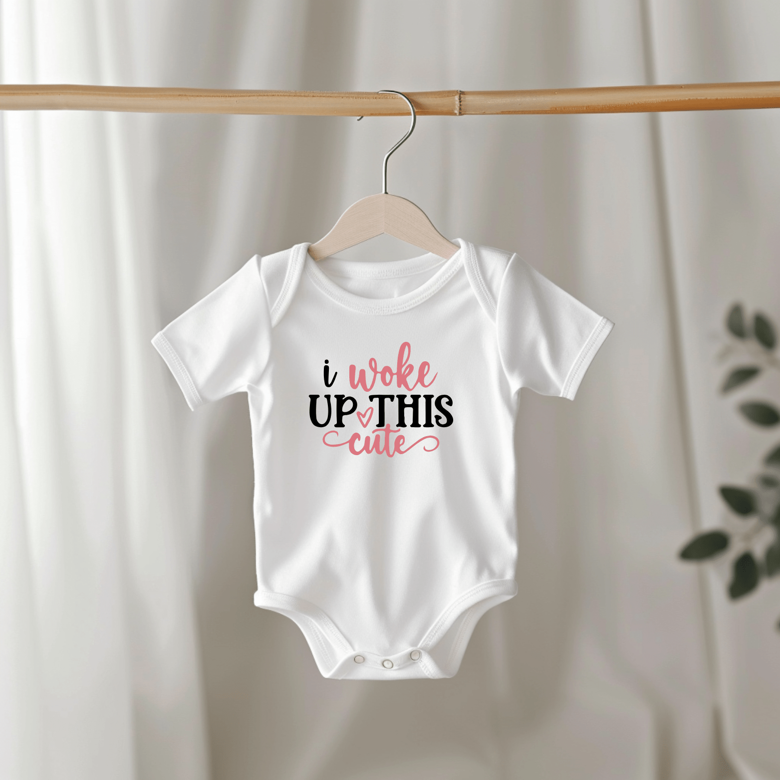 Baby's Favourite | Romper - I Woke Up This Cute