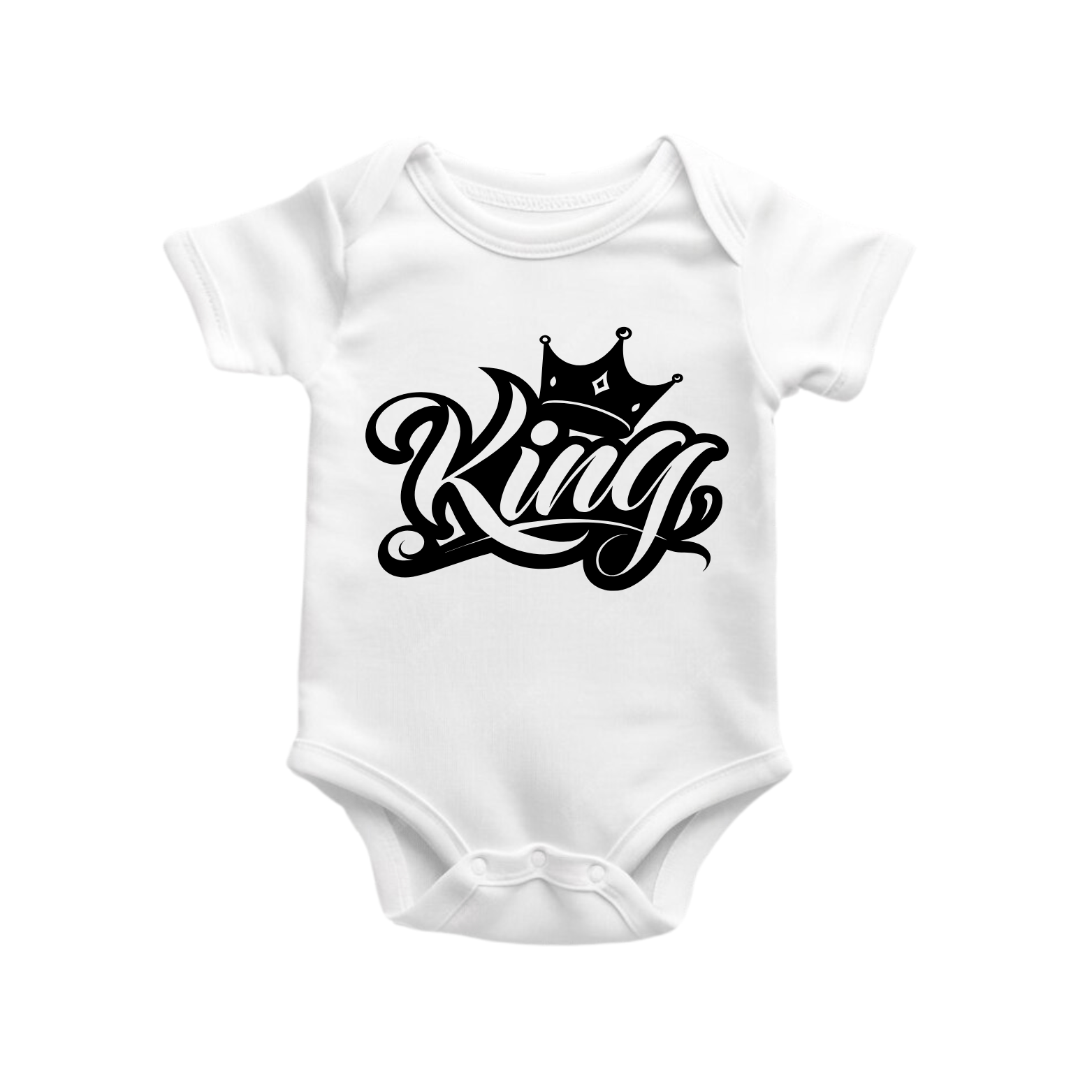 Baby's Favourite | Romper - Zwarte Kroon