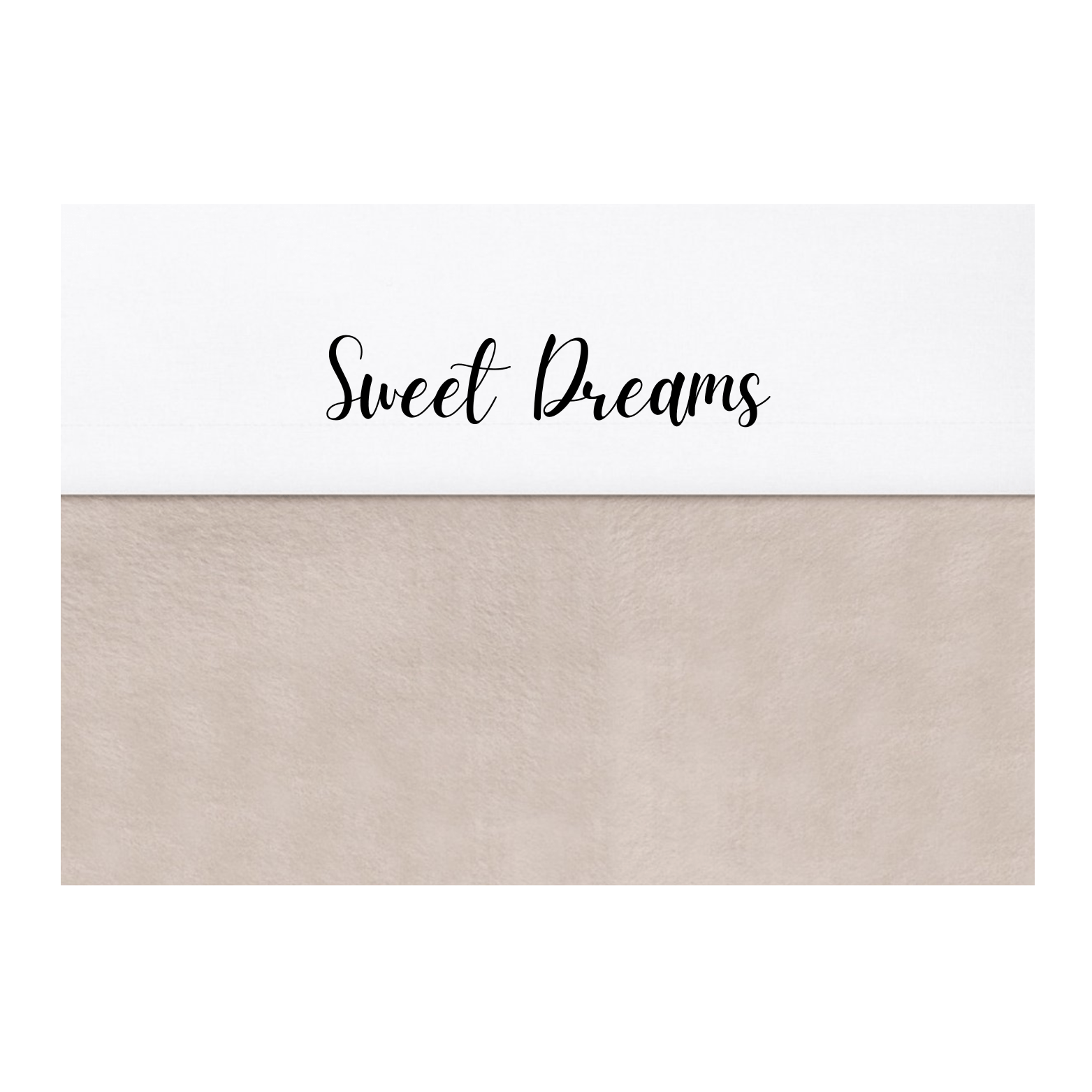 Baby's Favourite | Wieg / Ledikant laken - Sweet Dreams