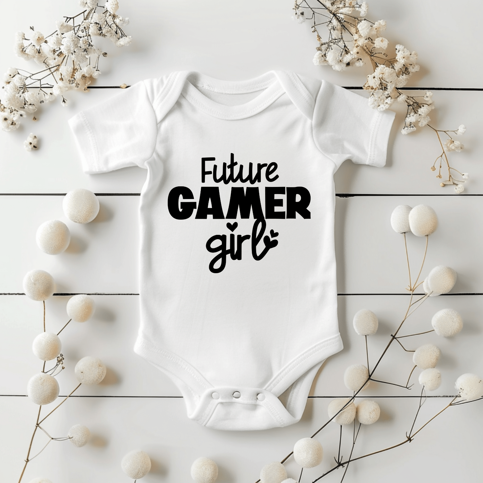 Babysfavourite.nl | Romper - Future Gamer Girl