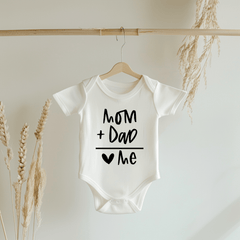 Babysfavourite.nl | Romper - Mom + Dad = Me