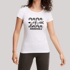 Babysfavourite.nl | T-Shirt Dames - Mama Of Drama