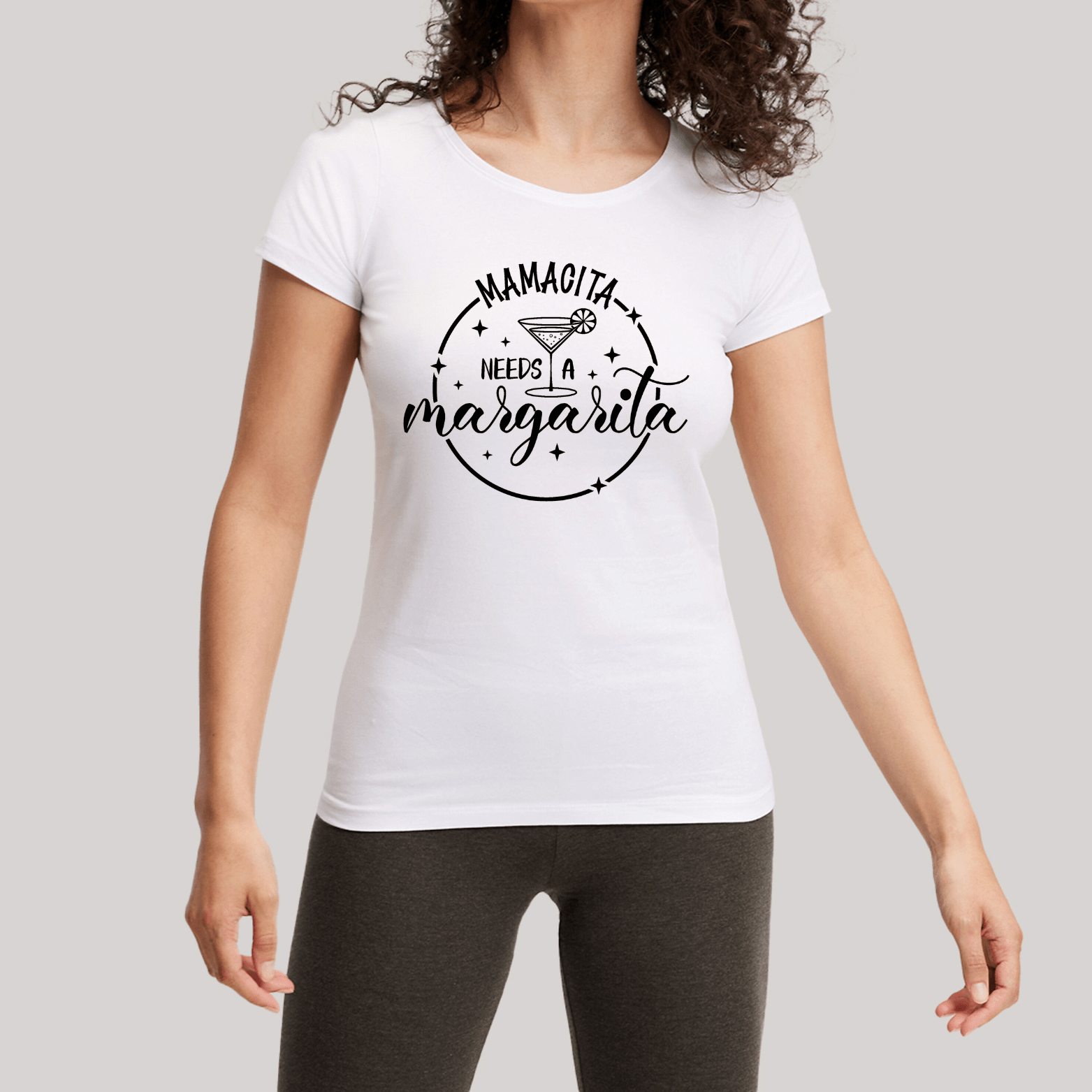 Babysfavourite.nl | T-Shirt Dames - Mamacita Needs A Margarita