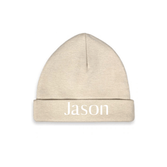 Babysfavourite.nl | Newborn Muts | Cream | Met Naam