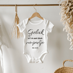 Babysfavourite.nl | Romper | Geluk zit in een klein rompertje