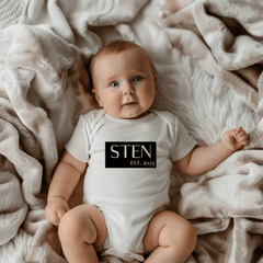 Babysfavourite.nl | Romper | Naam + Geboortejaar