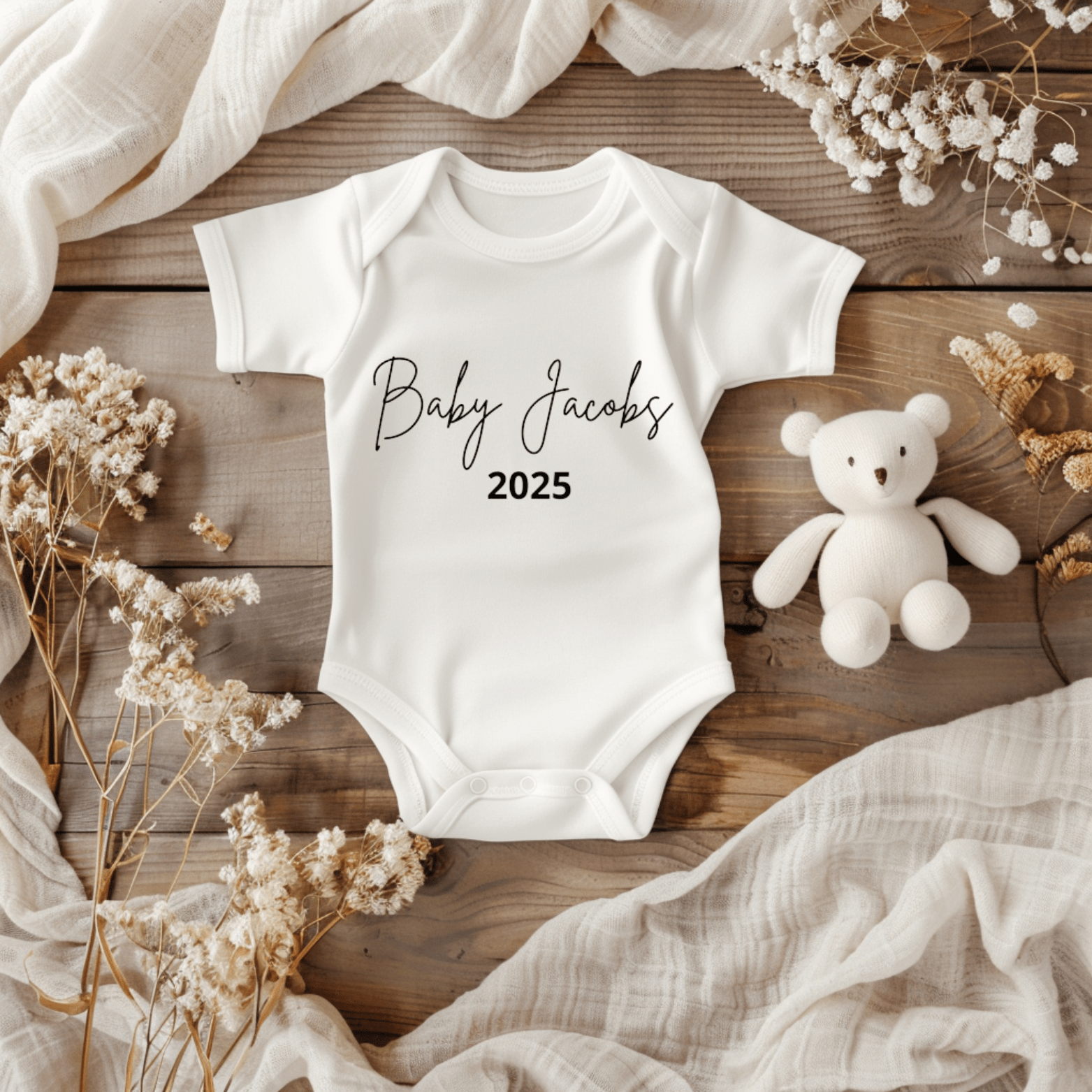 Babysfavourite.nl | Romper | Naam + Jaar